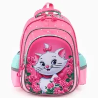 Рюкзак школьный с эргономичной спинкой &laquo;Коты&raquo;