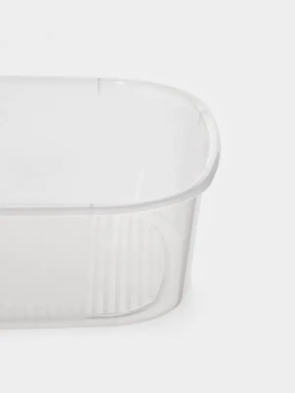 Набор пищевых контейнеров SparkPlast BioFresh, 4 шт.: 500 мл, 1 л, 1.6 л, 2.3 л, прозрачный, крышки МИКС