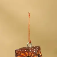 Музыка ветра &laquo;Пятнистая сова&raquo;, 5&times;5&times;40 см, дерево, металл
