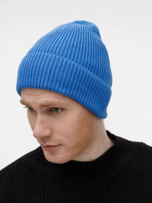 Шапка Nobilis Mono, ярко-синяя