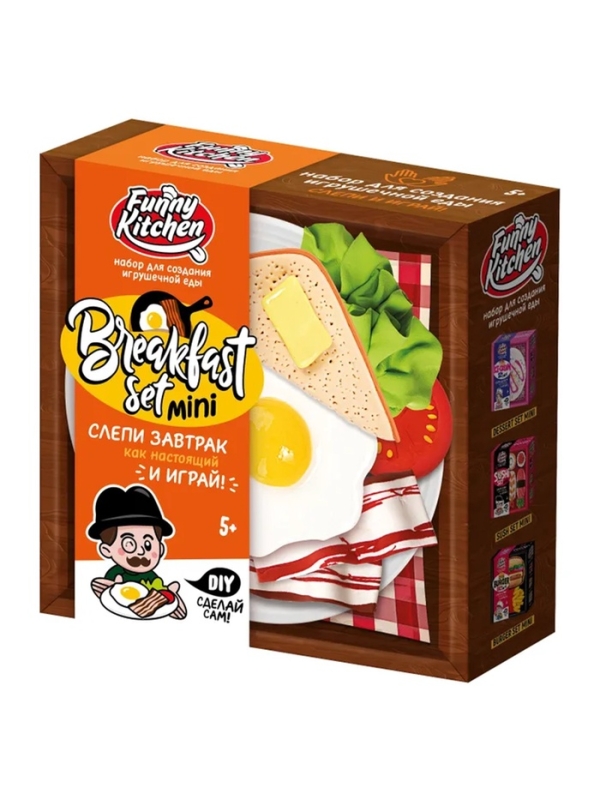 Набор для лепки Funny Kitchen  Набор для лепки Funny Kitchen "Breakfast"  SS500-40243