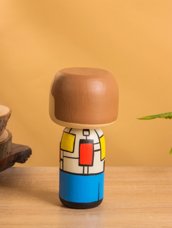 Деревянная кукла кокеши «Пит», 8×7.5×16 см Деревянная кукла кокеши «Пит», 8×7.5×16 см