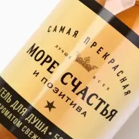 Гель для душа шампанское &laquo;Море&raquo;, 500 мл, аромат свежих цветов, Чистое счастье