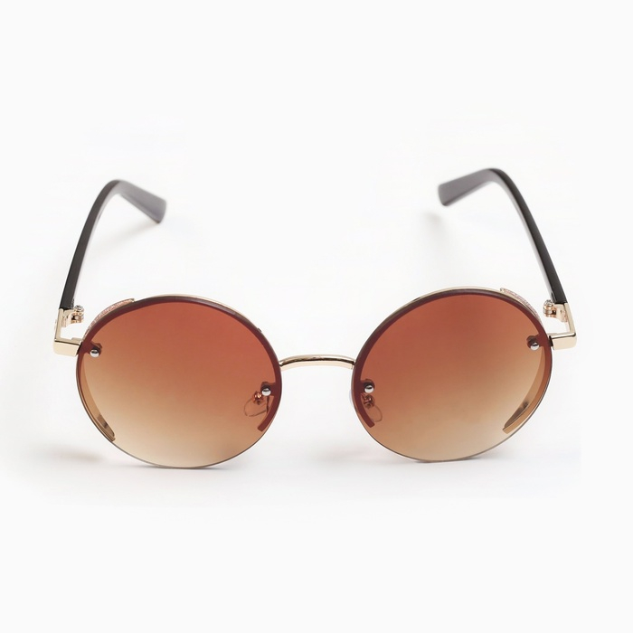 Очки солнцезащитные  Очки солнцезащитные "OneSun", uv 400, 14.5 х 2.2 х 5.6 см, линза 5.6 х 6 см, коричневые