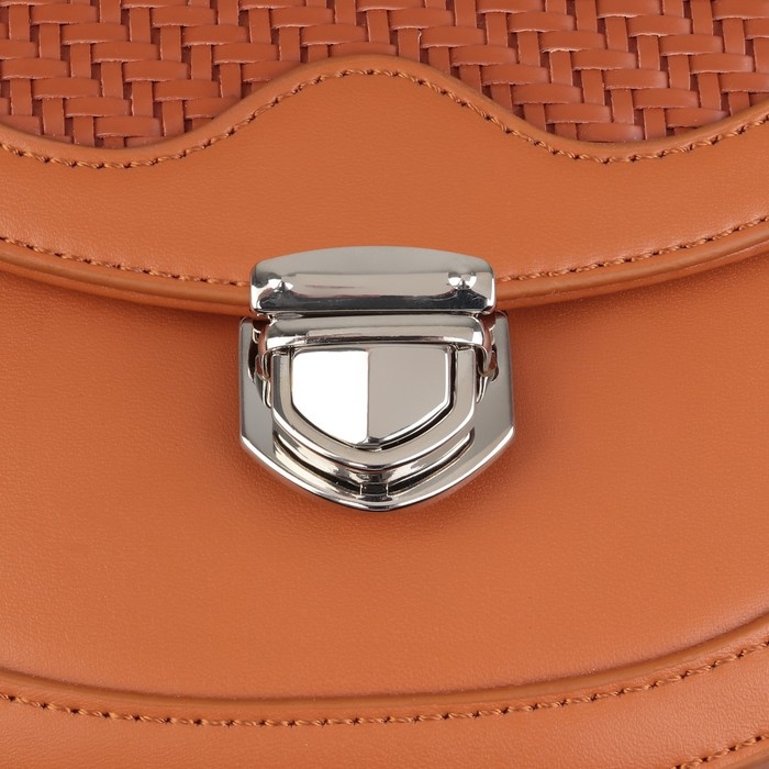 Застёжка для сумки, 3,3 × 3 см, цвет серебряный Застёжка для сумки, 3,3 × 3 см, цвет серебряный