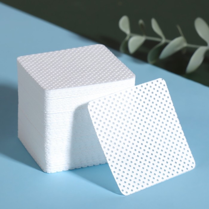 Салфетки для маникюра, безворсовые, с перфорацией, в пластиковом футляре, 175 шт, 5 × 5 см Салфетки для маникюра, безворсовые, с перфорацией, в пластиковом футляре, 175 шт, 5 × 5 см