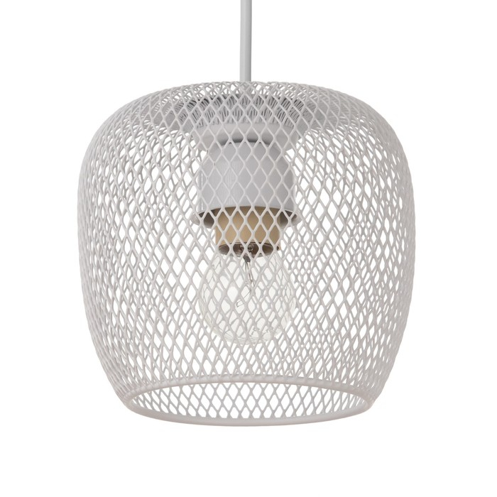 Светильник  Светильник "Бирра" 1xE27 40Вт белый 15х15х100 см.