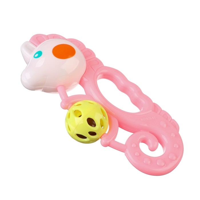 Погремушка «Морской конек», цвет МИКС, Крошка Я Погремушка «Морской конек», цвет МИКС, Крошка Я