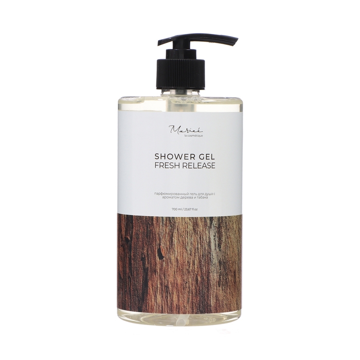 Гель для душа Mariee la cosmetique, аромат дерева и табака 700 мл Гель для душа Mariee la cosmetique, аромат дерева и табака 700 мл
