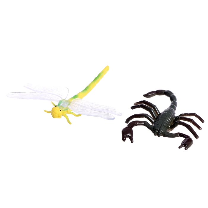 Набор животных «Насекомые», 12 фигурок с аксессуарами Набор животных «Насекомые», 12 фигурок с аксессуарами