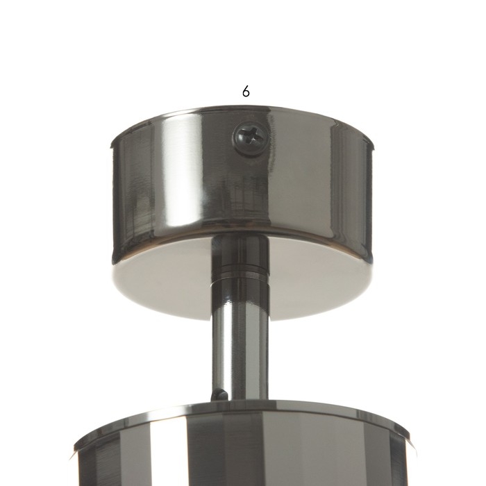 Спот Спот "Алисер" GU10 черный хром 7,5х7,5х20 см