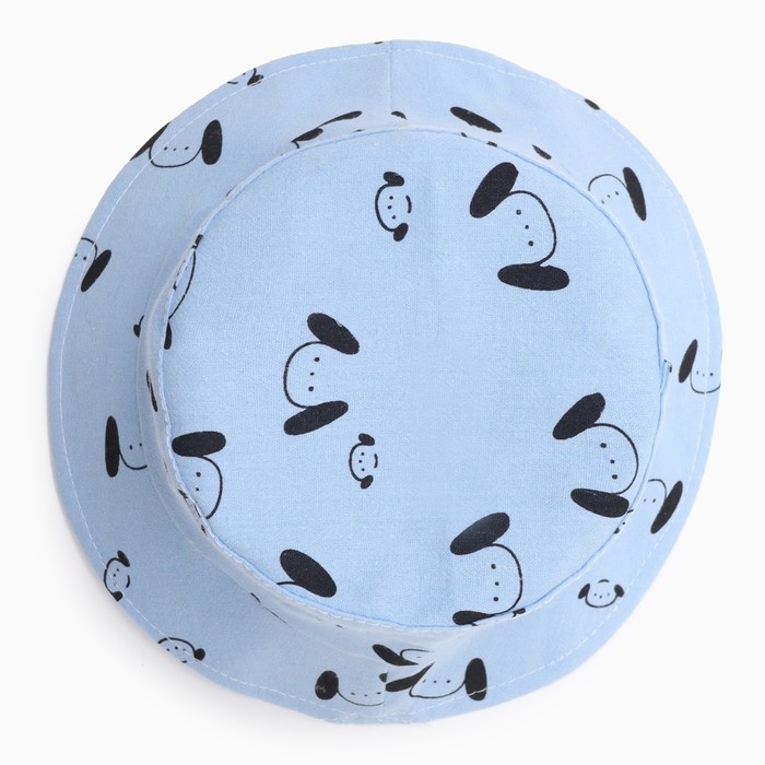 Панама детская Панама детская "Мордочки" MINAKU, цв,голубой , р-р 48-50