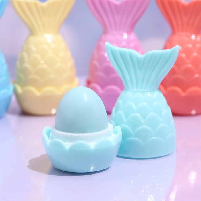 Бальзам для губ «Морской хвостик», микс цветов и запахов Бальзам для губ «Морской хвостик», микс цветов и запахов