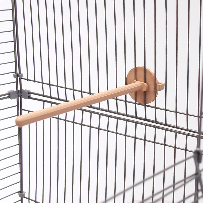 Клетка для птиц Клетка для птиц "Пижон" №104-Б, разборная, 2 секции, 58 х 40 х 88см, бежевая