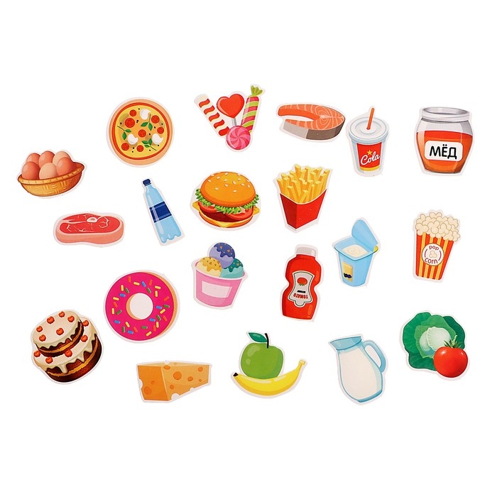 IQ-игра с прищепками «Вредное и полезное» IQ-игра с прищепками «Вредное и полезное»