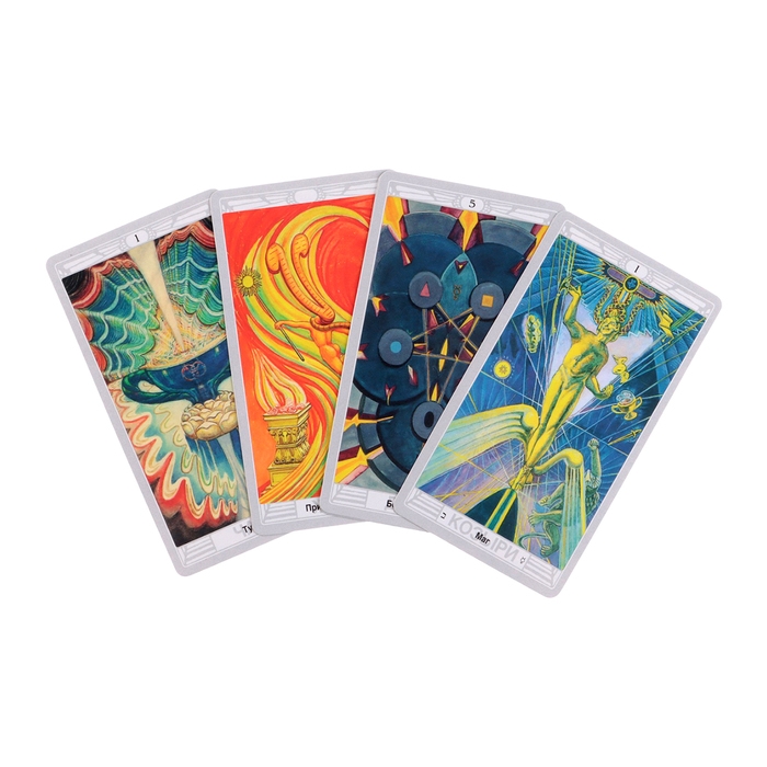 Карты Таро Карты Таро "Тота Алистера Кроули", 78 л, карта 6.6 х 12 см