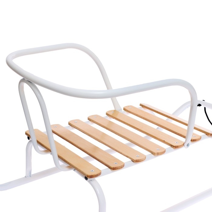 Санки «Ветерок 1», цвет белый Санки «Ветерок 1», цвет белый