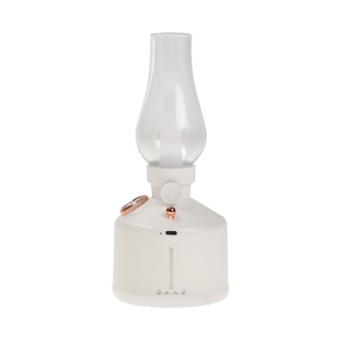 Увлажнитель  Увлажнитель "Керосинка" HM-19 ультразвуковой, 0.28 л, 1.5 Вт, 1200 мА/ч, USB, белый