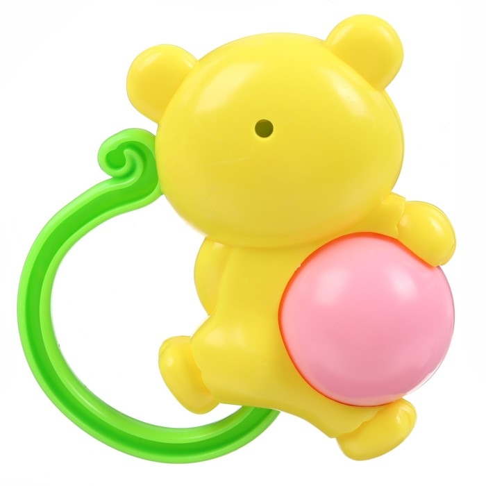 Погремушка «Мышка», цвет МИКС, Крошка Я Погремушка «Мышка», цвет МИКС, Крошка Я