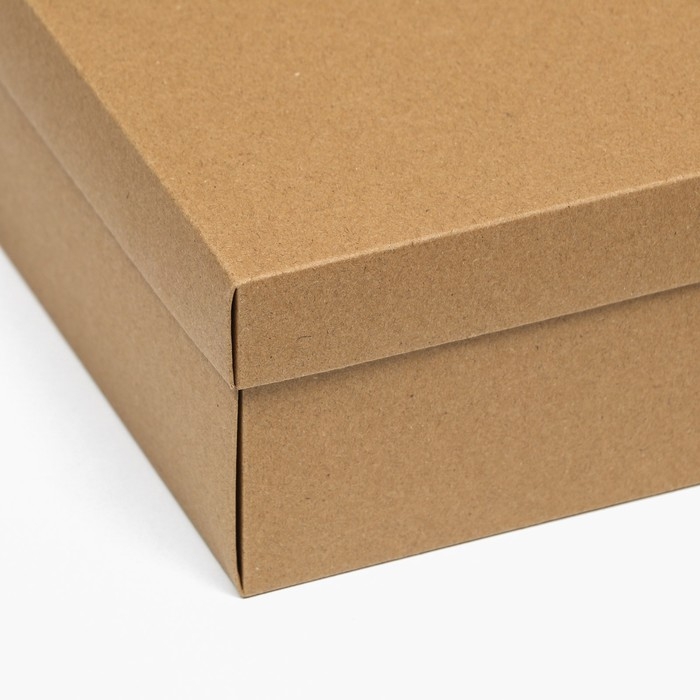 Коробка подарочная складная, упаковка, крафт, 30 х 20 х 9 см Коробка подарочная складная, упаковка, крафт, 30 х 20 х 9 см