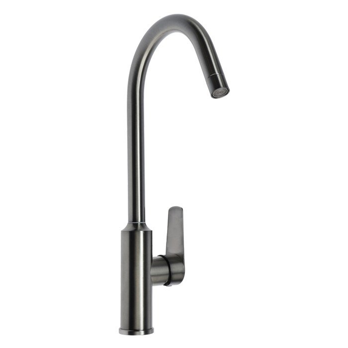 Смеситель для кухни ZEIN Z3766, однорычажный, высота излива 27 см, графит Смеситель для кухни ZEIN Z3766, однорычажный, высота излива 27 см, графит
