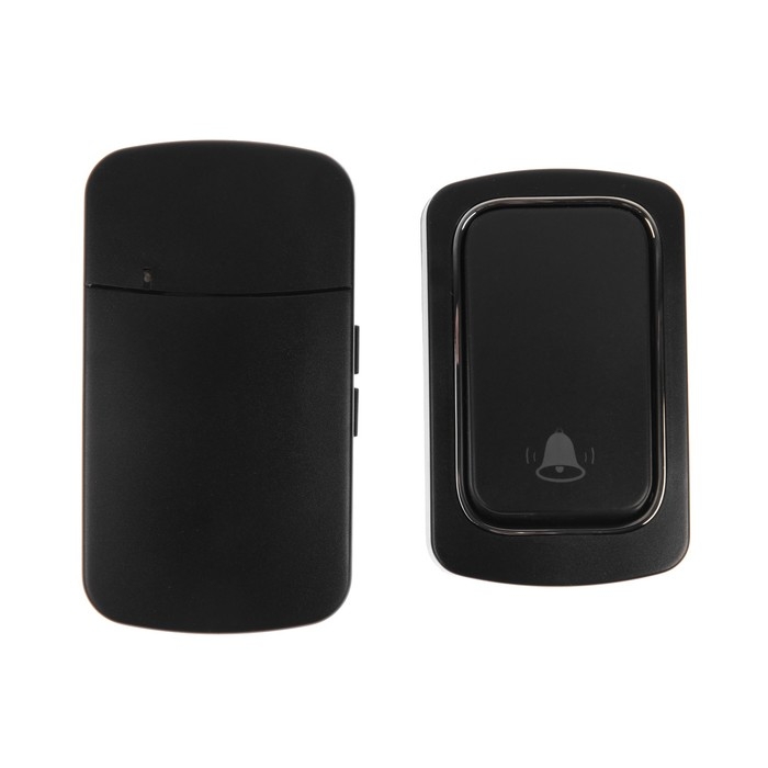 Звонок LZDV-09, беспроводной, от сети, без батареек, чёрный Звонок LZDV-09, беспроводной, от сети, без батареек, чёрный