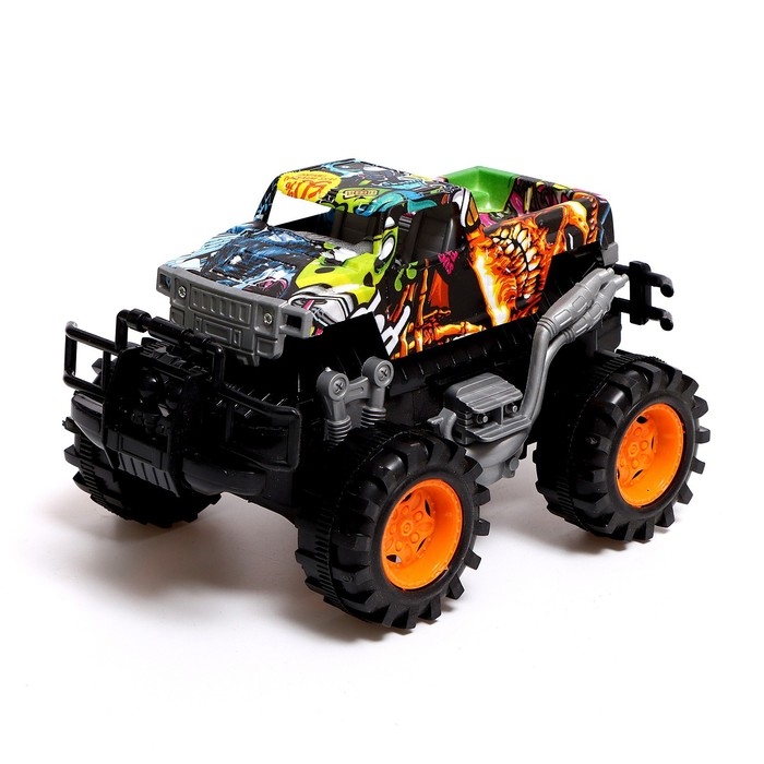 Машина радиоуправляемая «Пикап», работает от батареек, цвет МИКС Машина радиоуправляемая «Пикап», работает от батареек, цвет МИКС