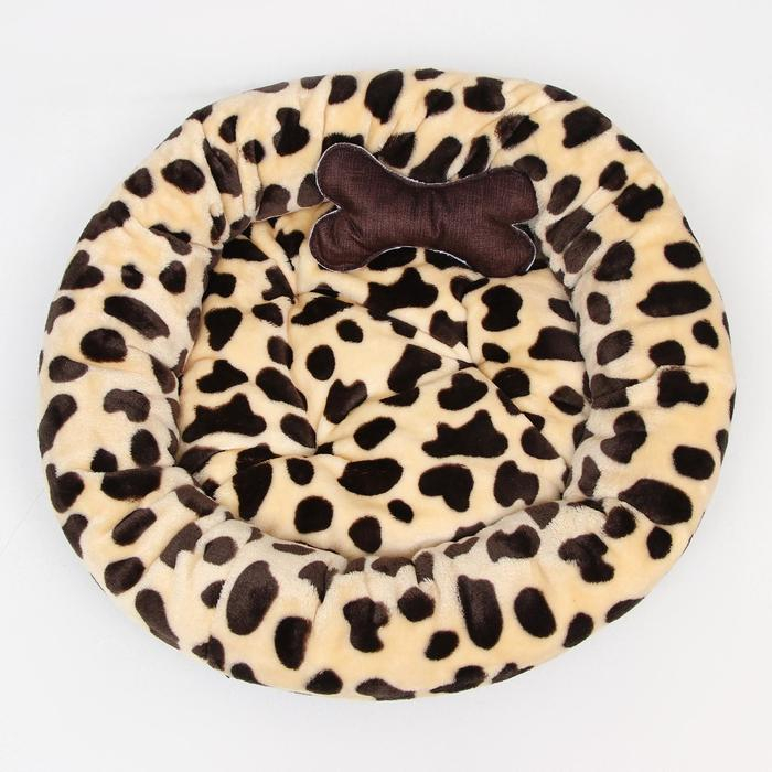 Лежанка Perseiline ЛМ-11 45 x 45 x 12 см, с косточкой, микс Лежанка Perseiline ЛМ-11 45 x 45 x 12 см, с косточкой, микс