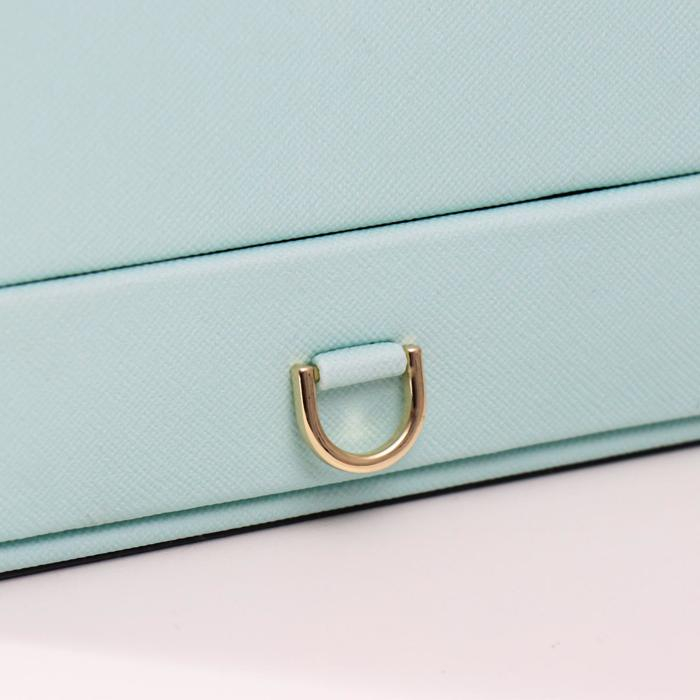 Шкатулка кожзам для украшений Шкатулка кожзам для украшений "Одуванчики и пальмовые листья" 8,7х14,3х18,2 см