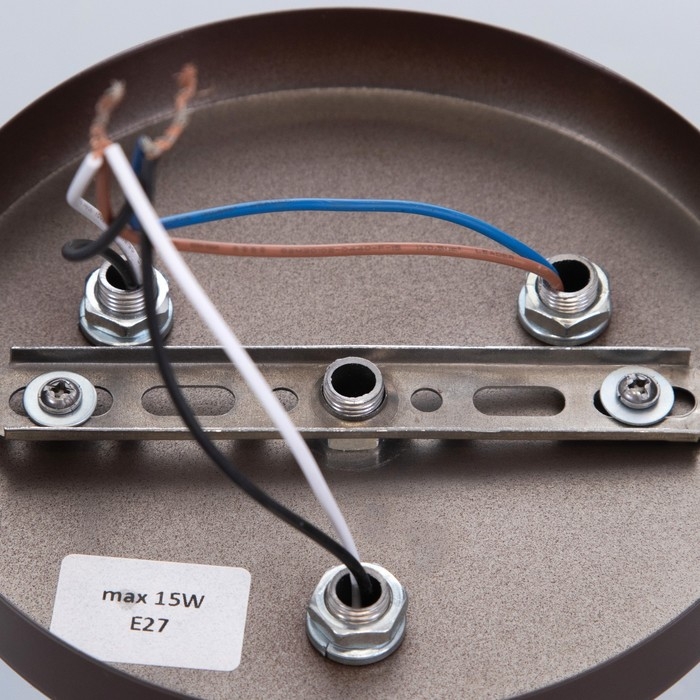 Люстра Люстра "Онлайн" (цилиндр) 3х15Вт Е27 МОДЕЛЬ: BR 00216 венге/синий