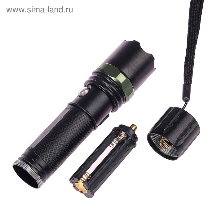 Фонарь ручной аккумуляторный Фонарь ручной аккумуляторный "Мастер К", 3 режима, 15 х 3 см