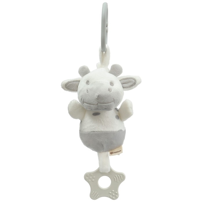 Подвеска с вибрацией «Коровка», прорезыватель, на кроватку, коляску, Крошка Я Подвеска с вибрацией «Коровка», прорезыватель, на кроватку, коляску, Крошка Я