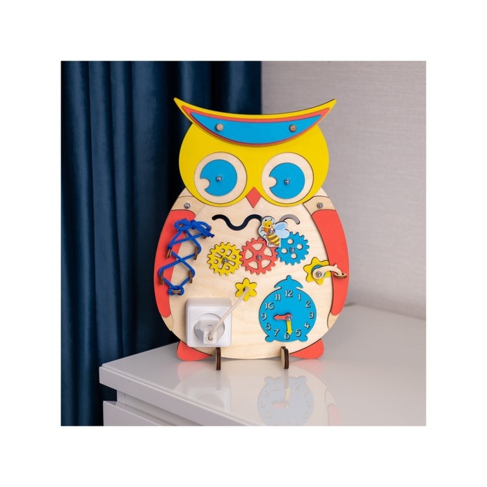 Развивающая доска «Бизи-Сова» Развивающая доска «Бизи-Сова»