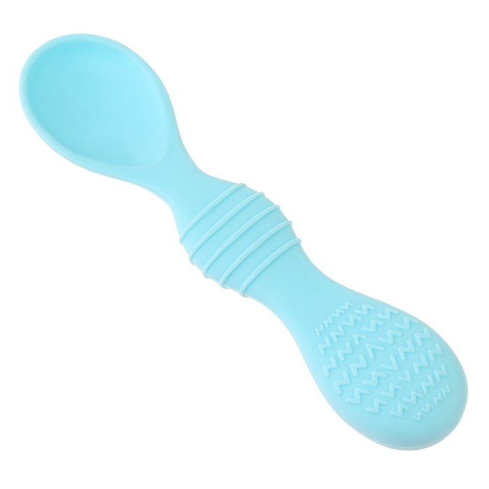 Тарелка детская на присоске с ложкой, МИКС