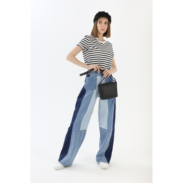 Кросс-боди на молнии, цвет чёрный Кросс-боди на молнии, цвет чёрный