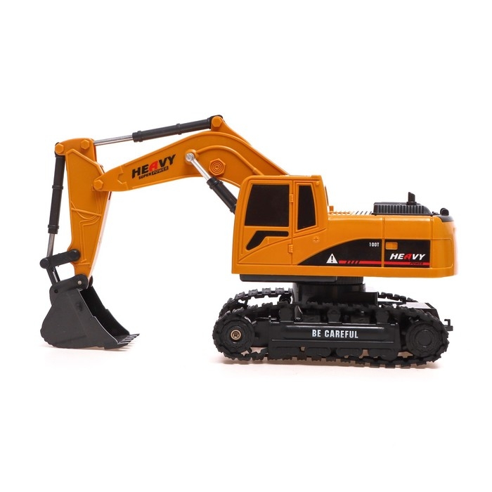 Экскаватор радиоуправляемый «Стройтехника», подвижный ковш, работает от аккумулятора Экскаватор радиоуправляемый «Стройтехника», подвижный ковш, работает от аккумулятора