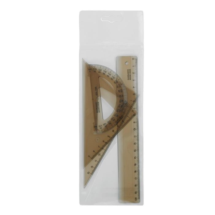 Набор геометрический малый Koh-I-Noor, прозрачный Набор геометрический малый Koh-I-Noor, прозрачный