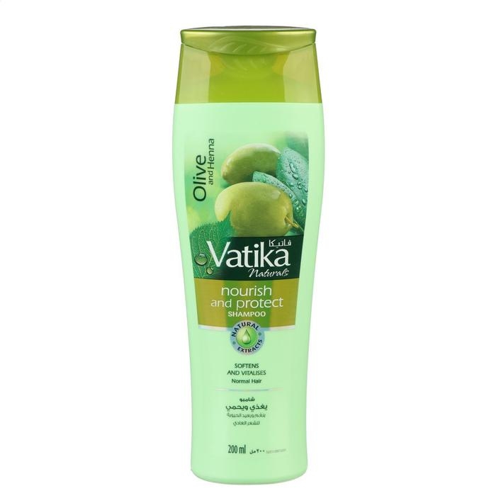 Шампунь для волос Dabur VATIKA Naturals Nourish & Protect, питание и защита, 200 мл Шампунь для волос Dabur VATIKA Naturals Nourish & Protect, питание и защита, 200 мл