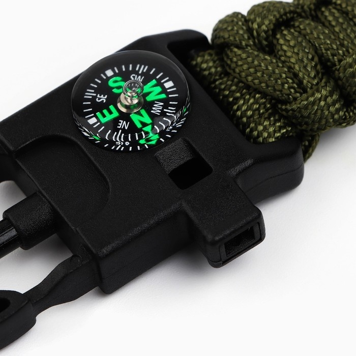 Браслет для выживания «Будь первым», 26 х 2,5 см. Браслет для выживания «Будь первым», 26 х 2,5 см.