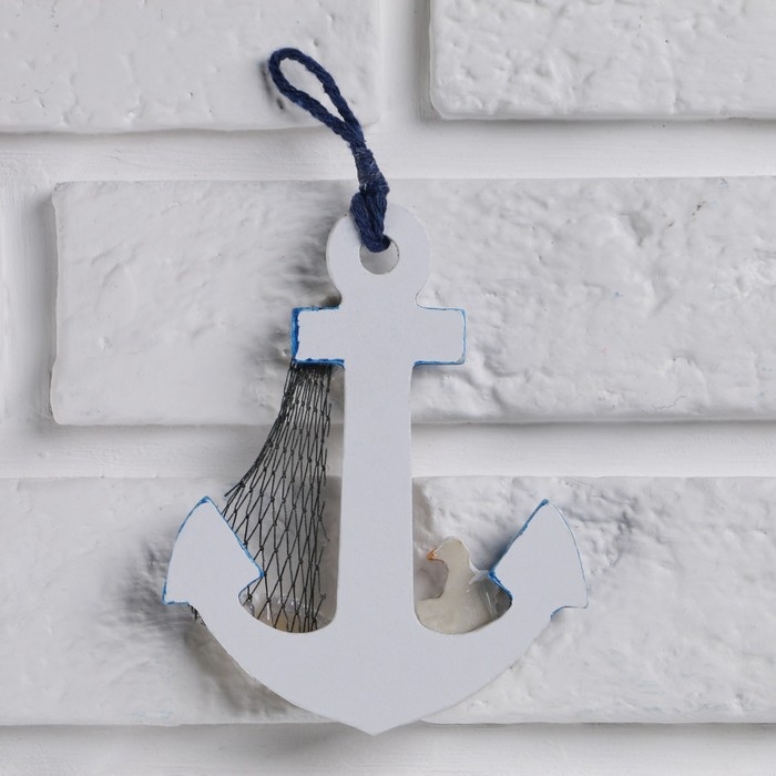 Термометр «Якорь с чайкой», 12 х 9,5 х 2,5 см Термометр «Якорь с чайкой», 12 х 9,5 х 2,5 см