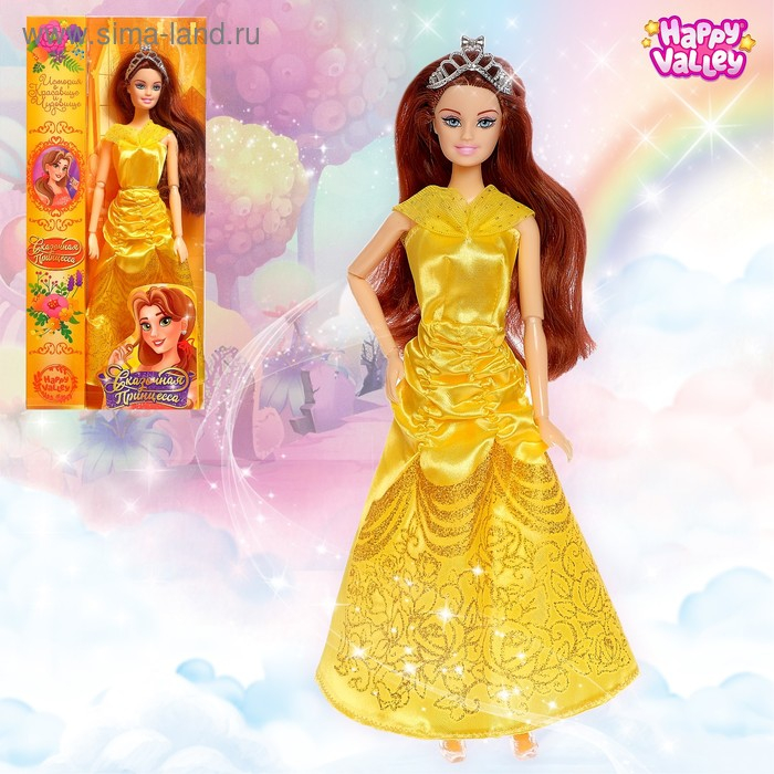 Кукла-модель шарнирная «Сказочная принцесса. История о Красавице и Чудовище» Кукла-модель шарнирная «Сказочная принцесса. История о Красавице и Чудовище»