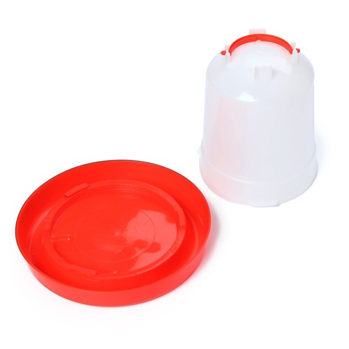 Поилка для домашней птицы, 2 л, пластик, Greengo Поилка для домашней птицы, 2 л, пластик, Greengo