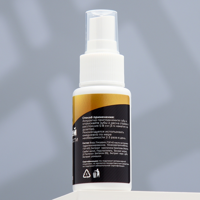 Спрей для полости рта  Спрей для полости рта "Пижон Premium" для кошек и собак, 50мл