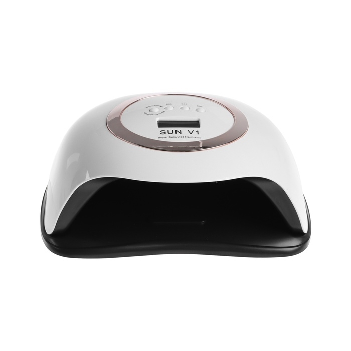 Лампа для гель Luazon LUF-12, UV/LED, 168 Вт, 42 диода, таймер 10/30/60/99 с, бело-золотая Лампа для гель Luazon LUF-12, UV/LED, 168 Вт, 42 диода, таймер 10/30/60/99 с, бело-золотая