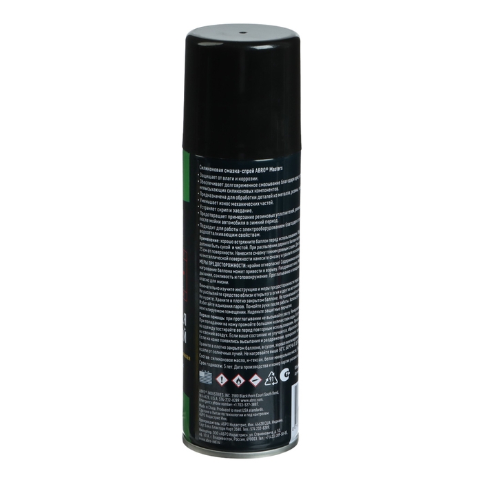 Смазка-спрей силиконовая ABRO, 200 мл SL-200-AM-RE Смазка-спрей силиконовая ABRO, 200 мл SL-200-AM-RE