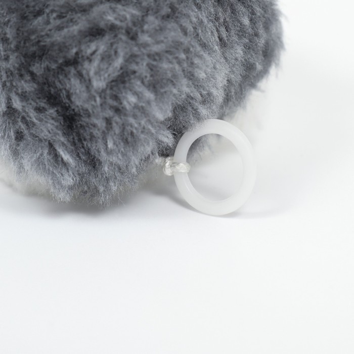 Игрушка вибрирующая, 5 см, серо-белая Игрушка вибрирующая, 5 см, серо-белая