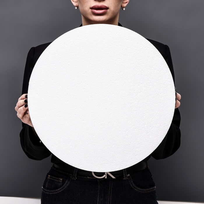 Флористическая основа Флористическая основа "Диск", 40 х 7 см