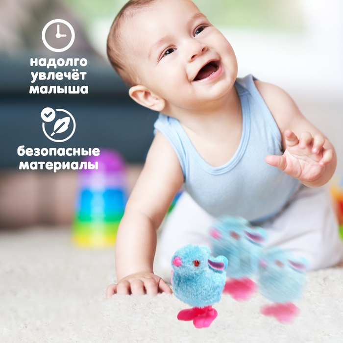 Игрушка заводная «Кролик», цвета МИКС Игрушка заводная «Кролик», цвета МИКС