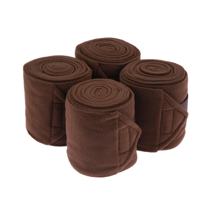 Бинт флисовый 3 м, коричневый,  набор 4 шт Бинт флисовый 3 м, коричневый,  набор 4 шт