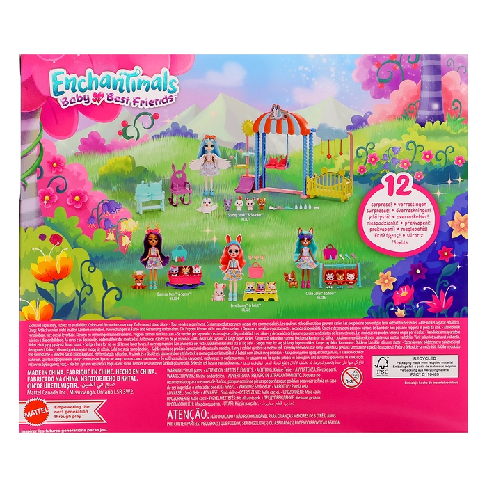 Игровой набор «Энчантималс. Данесса Оленни и Спринт — лучшие друзья малышей» Игровой набор «Энчантималс. Данесса Оленни и Спринт — лучшие друзья малышей»